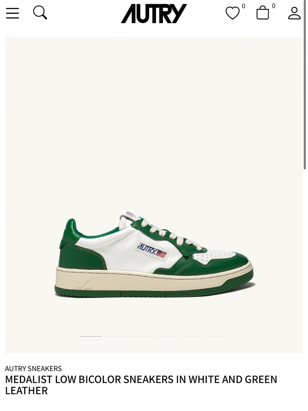 Autry Women’s Athletic Shoes in green